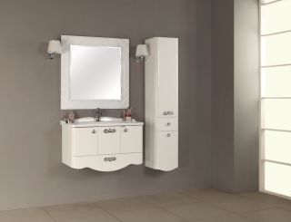 Зеркало Акватон Венеция 90см белый 1A155702VNL10