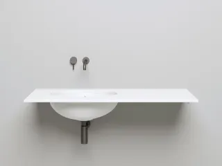 Встраиваемая раковина Salini Marea 12 S-Sense 1101109G 55см белый глянцевый