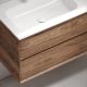 Подвесная тумба под раковину Sancos Marmi 2.0 MR2.0100LECH левая 99см дуб чарльстон