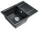 Мойка для кухни Milacio Navarra 65 Cuarzo MC.77061 чёрный матовый