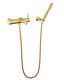 Смеситель для ванны с душем Milacio MCU MCU.350.GD брашированное золото