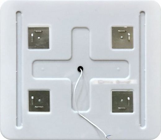 Зеркало BelBagno с LED-подсветкой и кнопочным управлением SPC-MAR-900-800-LED-BTN