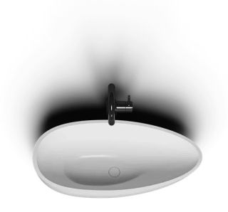 Раковина накладная by Deonria Melo 60см белый