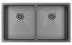 Мойка кухонная Paulmark Gerberg PM237844-GM воронёная сталь
