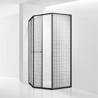 Душевой уголок RGW SV-82B "L" 33328299-244L 90x90 см чёрный