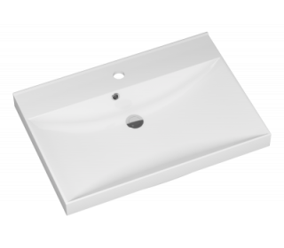 Раковина Misty D Р-Мис14065-4019Д белая 65 см