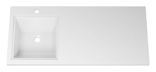 Раковина над стиральной машиной Misty 100см левая