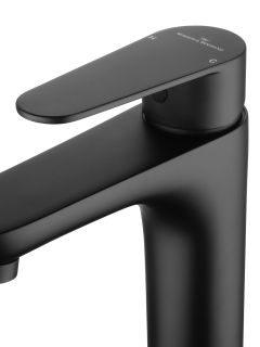 Смеситель для раковины Wonzon & Woghand Alfa WW-A40202-MB чёрный матовый