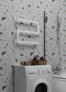 Полотенцесушитель электрический Indigo Sparta DGS40-50WMRt 40x50 см белый матовый