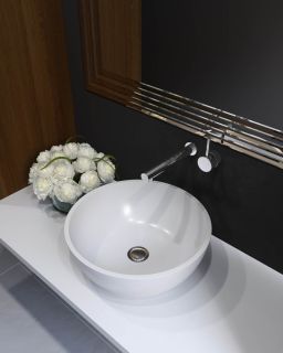 Раковина Holbi Moon 43см белый матовый 1.02.001.11.1