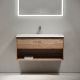 Подвесная тумба под раковину Sancos Marmi 1.0 MR1.0100ECH 99см дуб чарльстон