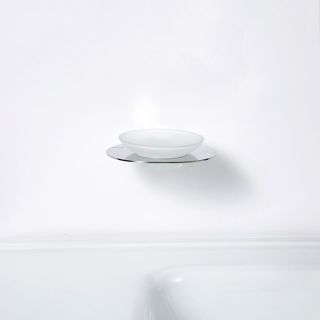 Мыльница Gappo G30902-8 белый/хром