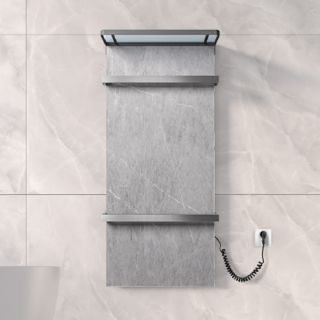 Полотенцесушитель электрический Black & White Moon 388AG