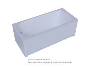 Акриловая ванна Aquatek Eco-Friendly Ника NIK170-0000001 170х75 см