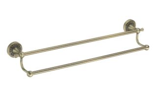 Полотенцедержатель Rose RG1027Q 63см бронза