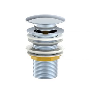 Донный клапан для раковины Wonzon & Woghand WW-88SS02-CR хром