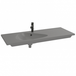 Раковина мебельная Jacob Delafon Nouvelle Vague EXAP112-Z-MG2 120 см серый матовый