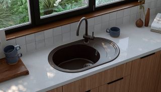 Смеситель для кухни Ulgran Classic Ulgran 021(307) терракот