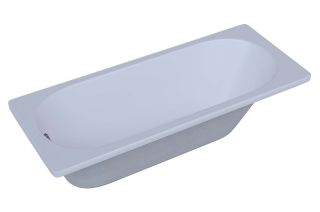 Акриловая ванна Aquatek Оберон OBR170-0000026 170х70 см с фронтальным экраном сборно-разборный сварной каркас