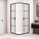 Душевой уголок RGW PA-34B 06083488-84 80x80 см чёрный