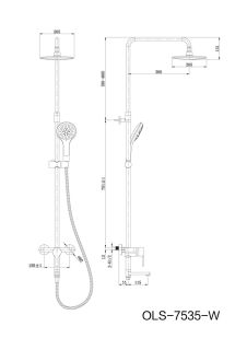 Душевая система Orans 7535000