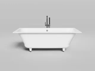 Ванна из искусственного камня Salini Orlanda Axis S-Sense 103213GRF 170x75см RAL полностью