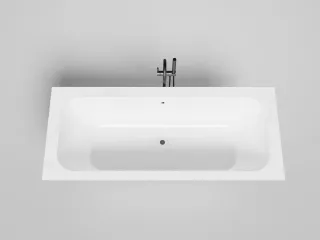 Ванна из искусственного камня Salini Orlanda Axis S-Stone 103221MRF 190x80см RAL полностью