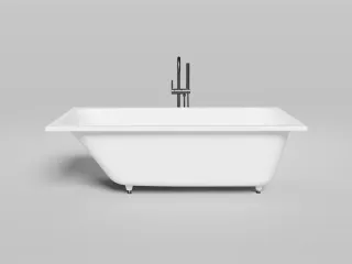 Ванна из искусственного камня Salini Orlanda Kit S-Sense 102116GRF 170x80см RAL полностью