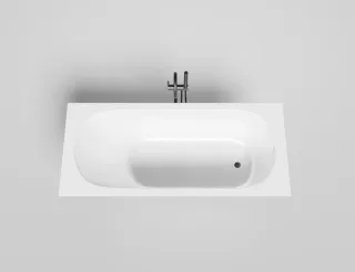 Ванна из искусственного камня Salini Ornella S-Sense 102311MRF 170x75см RAL полностью