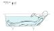 Ванна из искусственного камня Salini Ornella Kit S-Stone 102422M 180x80см белый матовый