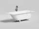 Ванна из искусственного камня Salini Ornella S-Sense 102312M 180x80см белый матовый