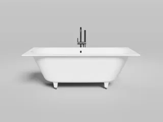 Ванна из искусственного камня Salini Ornella Axis S-Sense 103413G 170x75см белый глянцевый