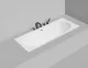 Ванна из искусственного камня Salini Ornella Axis S-Sense 104613MRH 170x70см RAL снаружи