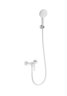 Смеситель для душа Wonzon & Woghand WW-4540-MW белый матовый