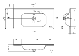 Напольная тумба под раковину Brevita Risacca Pistachio 90 УТ000026421 фисташковый
