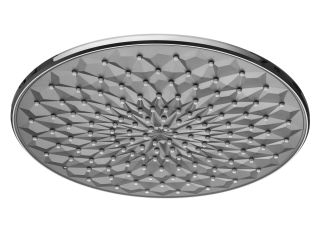 Верхний душ Swedbe Calypso 5036G1 с 3D дизайном 30см серый