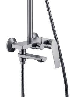 Душевая стойка Haiba HB24533-3 пепельный