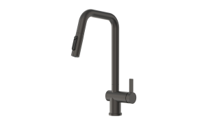 Смеситель для кухни Granula Kitchen Space 7273, ГРАФИТ МАТОВЫЙ