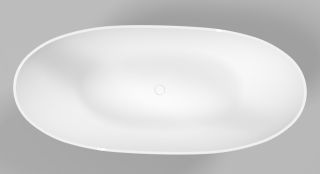 Ванна из искусственного камня Whitecross Ruby 0202.170075.200 170x75см белый матовый