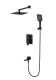 Душевой комплект Wonzon & Woghand Diamond WW-88939011-MB чёрный матовый