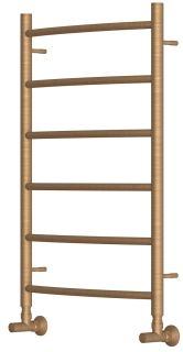 Полотенцесушитель водяной Point Афина 50x80см бронза PN04158BR