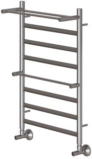 Полотенцесушитель водяной Point Артемида 50x80см с двумя полками хром PN14158P