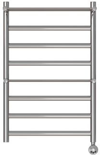 Полотенцесушитель электрический Point Артемида PN14158PE 50x80см с двумя полками левый/правый хром