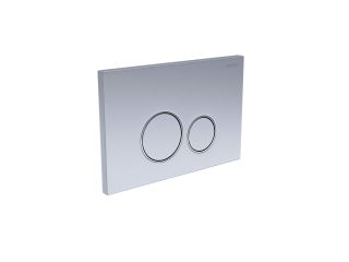 Кнопка смыва Aquatek Pneumo S PNS-0000013 пневматическое управление хром матовый