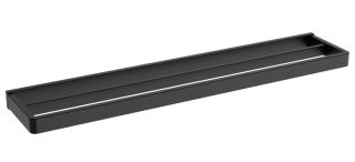 Двойной полотенцедержатель ABBER Westen AA1756B 60см чёрный матовый