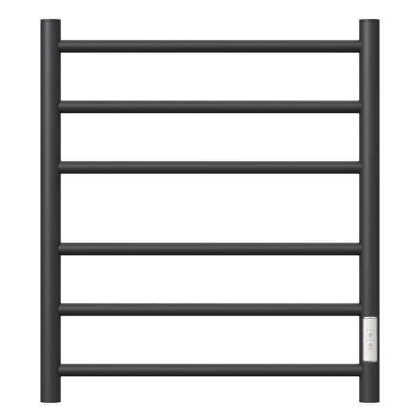 Полотенцесушитель электрический Point Аврора PN10846B 40x60 см черный