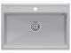 Мойка кухонная Paulmark Stepia PM117551-GRS серый дым