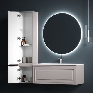 Пенал подвесной Sancos Very PVR35LSM левый 35см Doha Soft