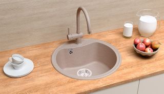 Кухонная мойка Ulgran Classic U-601-344 ультра-чёрный