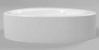 Раковина Whitecross Moonstone B 0728.040035.100 40см белый глянец